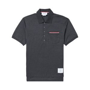Thom Browne Men Cotton Polo Shirt